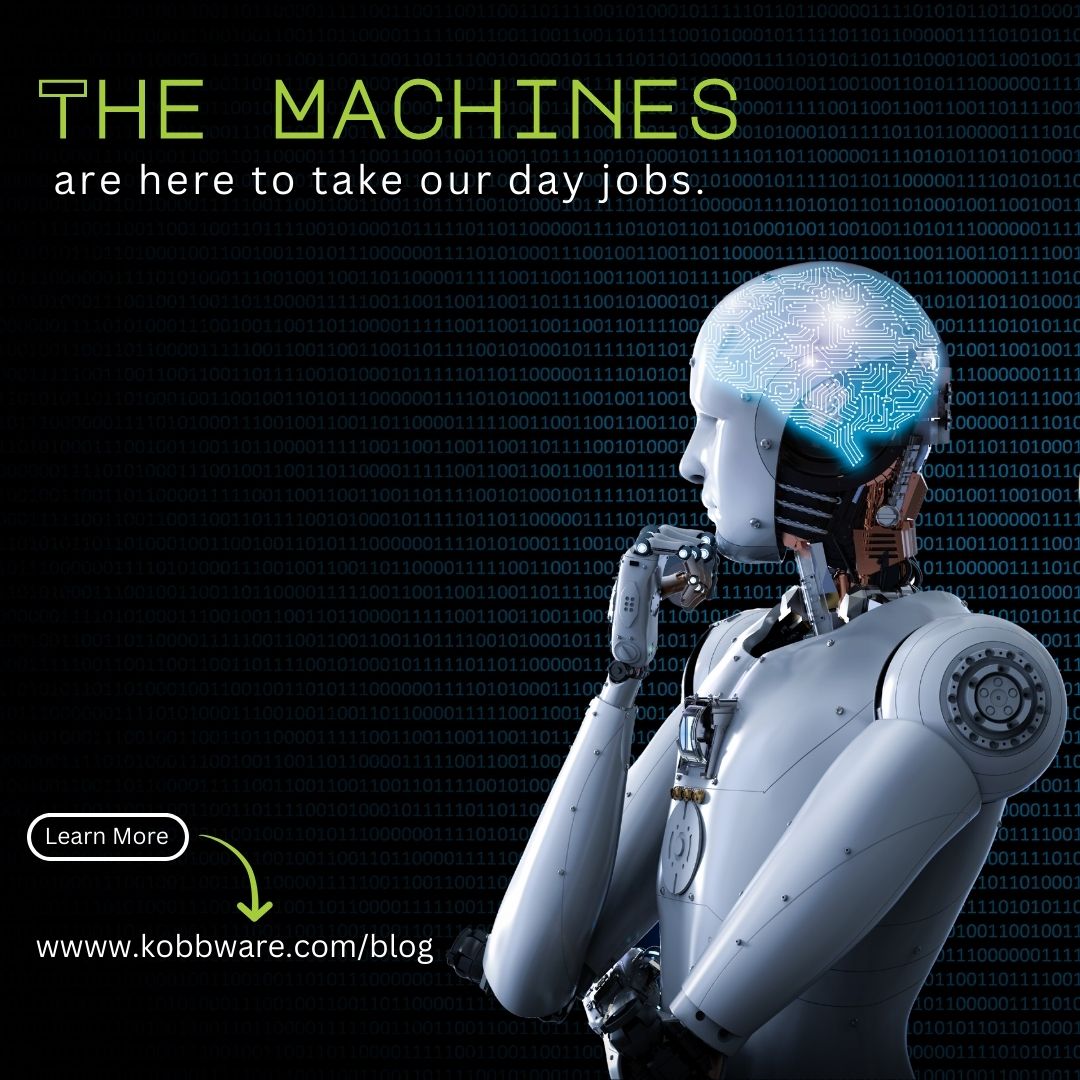 The Machines are here to take our day jobs